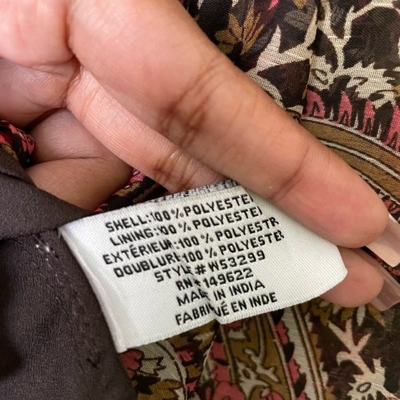 Walter Baker Aubrey Grand Paisley Top Boho Chic - Picture 11 of 12